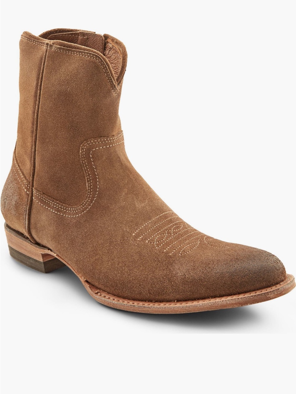 Frye Austin Suede Western Boot Cowboy Boots